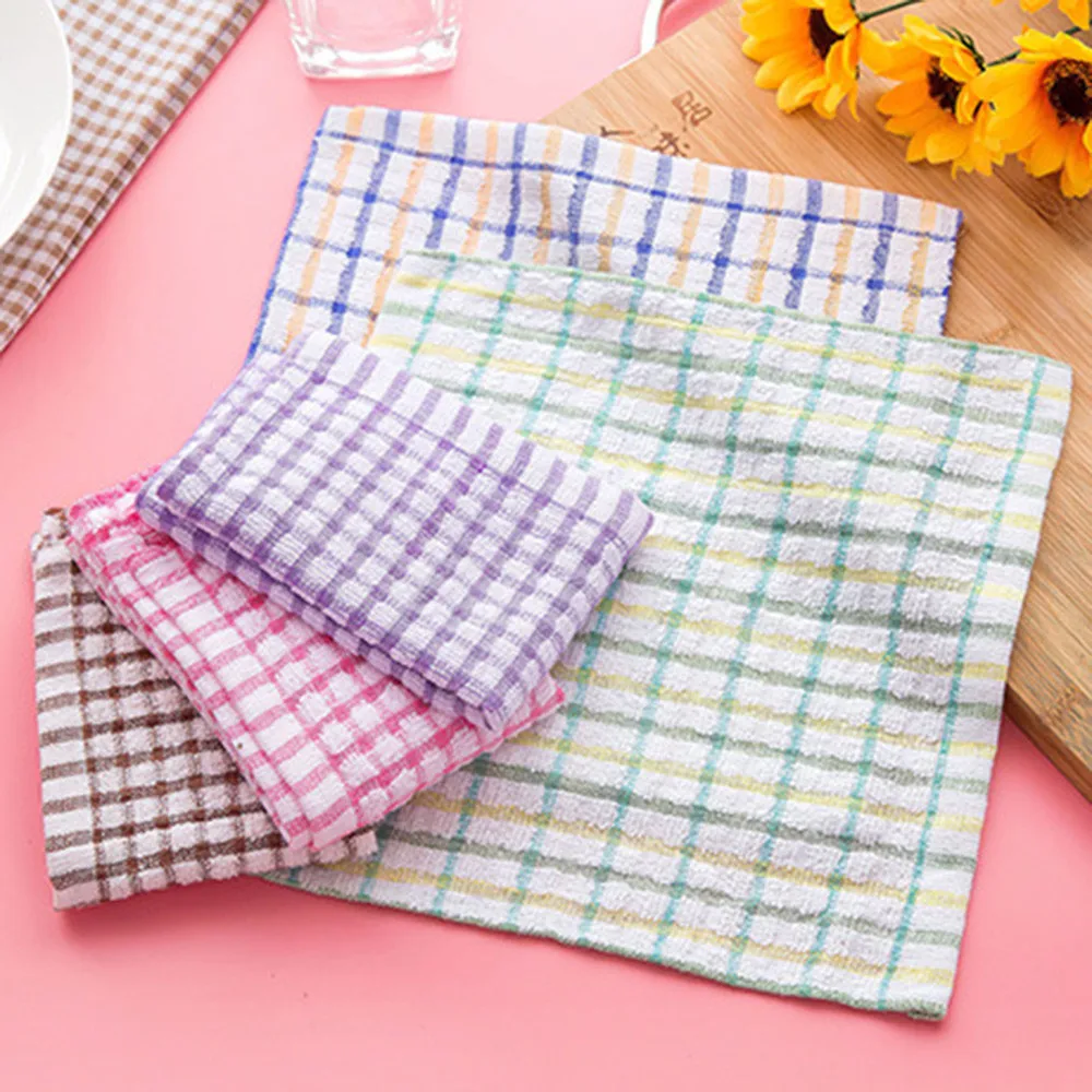 

1pcs cleaning cloth absorbent kitchen cleaning microfiber non-linting non-oily absorbent towel cleaning cloth для дома и кђни